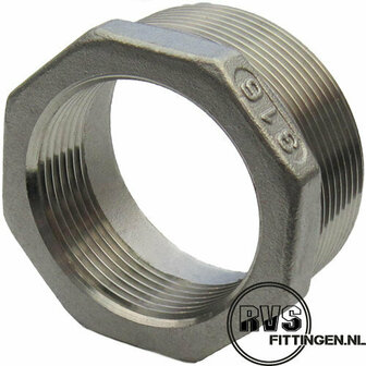 RVS Verloopring 3&quot;x 1.1/2&quot;