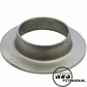 RVS Voorlasring, 1220.00 x 5.00, 304, DIN 2642