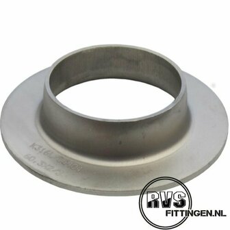 RVS Voorlasring, 204.00 x 2.00, 316, DIN 2642